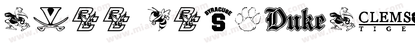 NCAA Washington St字体转换